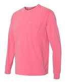 Comfort Colors - Garment-Dyed Heavyweight Long Sleeve Pocket T-Shirt - 4410