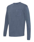 Comfort Colors - Garment-Dyed Heavyweight Long Sleeve Pocket T-Shirt - 4410