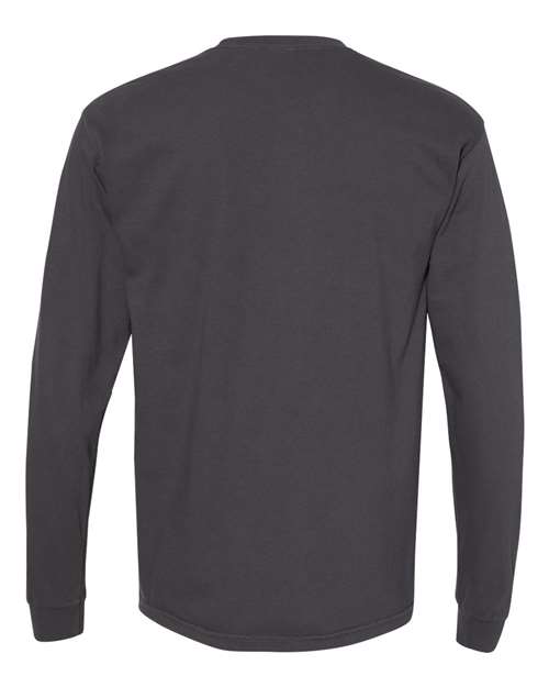 Comfort Colors - Garment-Dyed Heavyweight Long Sleeve Pocket T-Shirt - 4410