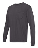 Comfort Colors - Garment-Dyed Heavyweight Long Sleeve Pocket T-Shirt - 4410