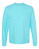 Comfort Colors - Garment-Dyed Heavyweight Long Sleeve Pocket T-Shirt - 4410 (More Color)