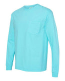 Comfort Colors - Garment-Dyed Heavyweight Long Sleeve Pocket T-Shirt - 4410 (More Color)