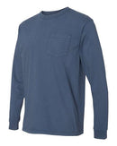 Comfort Colors - Garment-Dyed Heavyweight Long Sleeve Pocket T-Shirt - 4410 (More Color)