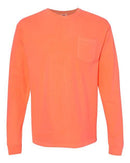 Comfort Colors - Garment-Dyed Heavyweight Long Sleeve Pocket T-Shirt - 4410 (More Color)
