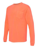 Comfort Colors - Garment-Dyed Heavyweight Long Sleeve Pocket T-Shirt - 4410 (More Color)
