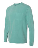Comfort Colors - Garment-Dyed Heavyweight Long Sleeve Pocket T-Shirt - 4410 (More Color)