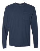 Comfort Colors - Garment-Dyed Heavyweight Long Sleeve Pocket T-Shirt - 4410 (More Color)