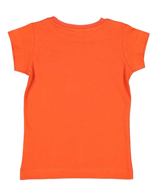 Rabbit Skins - Toddler Girls Fine Jersey Tee - 3316