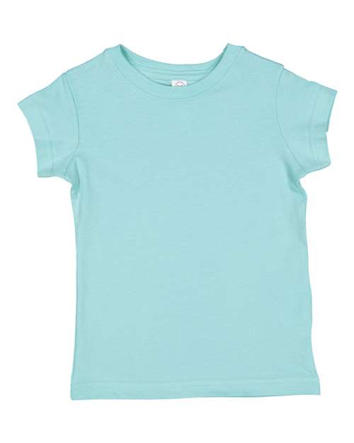 Rabbit Skins - Toddler Girls Fine Jersey Tee - 3316