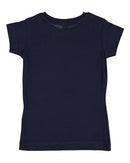 Rabbit Skins - Toddler Girls Fine Jersey Tee - 3316