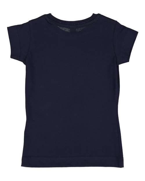 Rabbit Skins - Toddler Girls Fine Jersey Tee - 3316