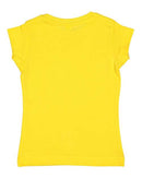 Rabbit Skins - Toddler Girls Fine Jersey Tee - 3316