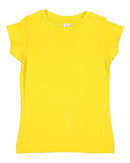 Rabbit Skins - Toddler Girls Fine Jersey Tee - 3316