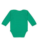 Rabbit Skins - Infant Long Sleeve Baby Rib Bodysuit - 4411