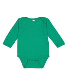 Rabbit Skins - Infant Long Sleeve Baby Rib Bodysuit - 4411