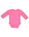 Rabbit Skins - Infant Long Sleeve Baby Rib Bodysuit - 4411