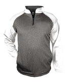 Badger - Sport Pro Heather Performance Fleece Quarter-Zip Pullover - 1484