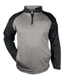 Badger - Sport Pro Heather Performance Fleece Quarter-Zip Pullover - 1484