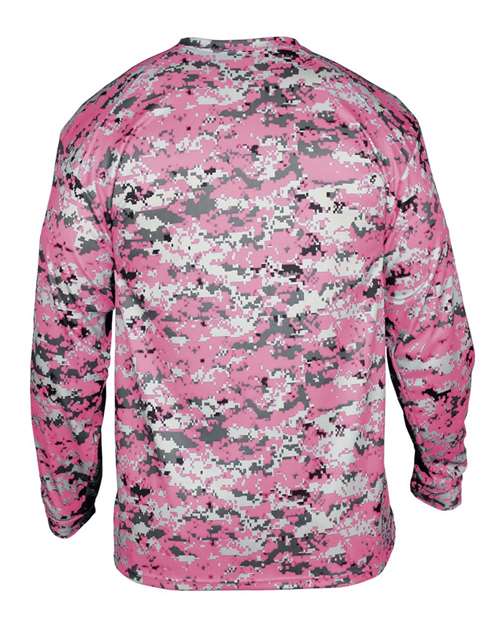 Badger - Digital Camo Long Sleeve T-Shirt - 4184