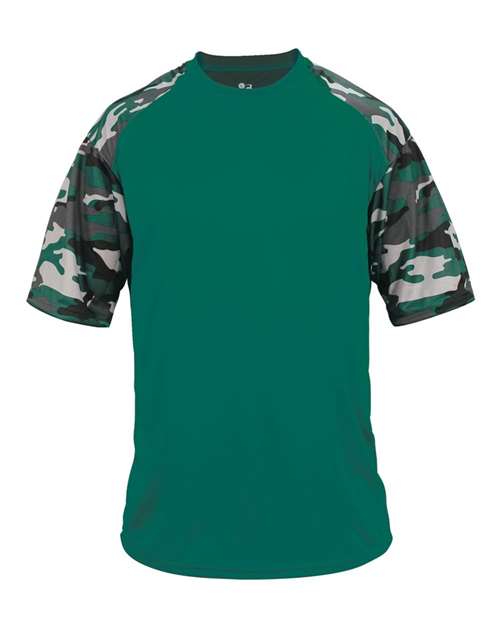 Badger - Youth Camo Sport T-Shirt - 2141