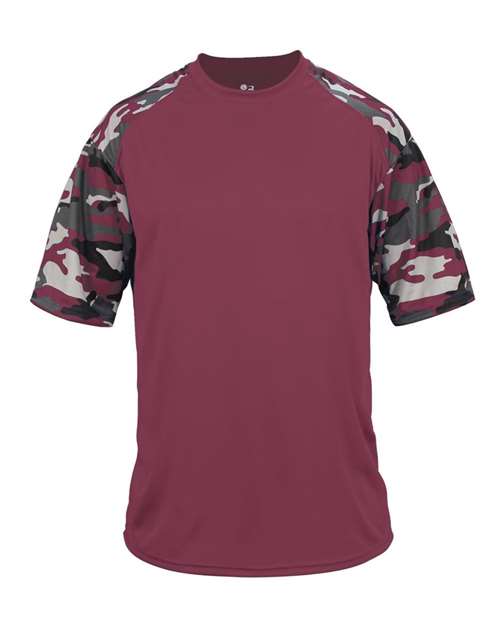 Badger - Youth Camo Sport T-Shirt - 2141