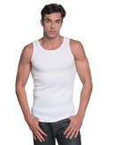 Bayside - USA-Made 2x1 Ribbed Tank Top - 4573