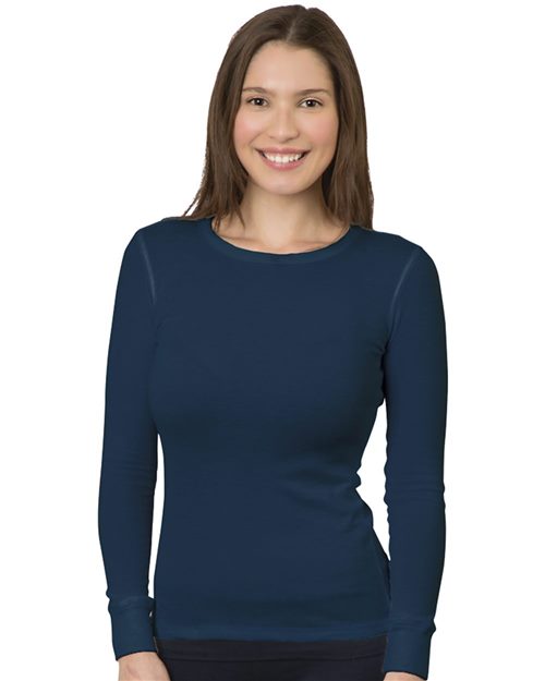 Bayside - Women's USA-Made Long Sleeve Thermal - 3420