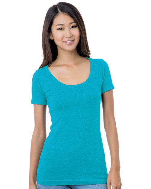 Bayside - Women's USA-Made Scoop Neck Tee - 3405