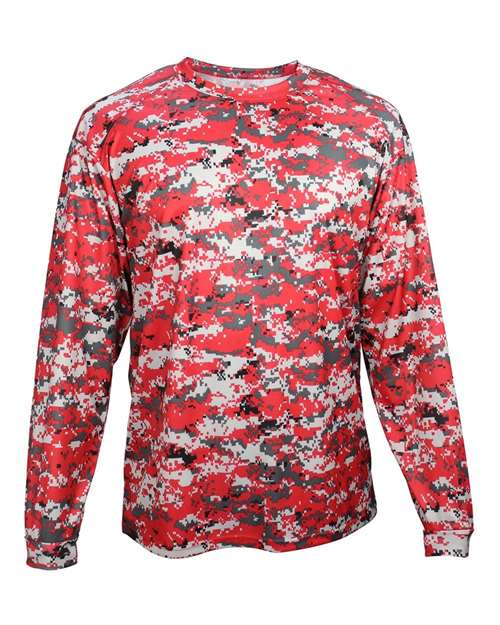 Badger - Youth Digital Camo Long Sleeve T-Shirt - 2184