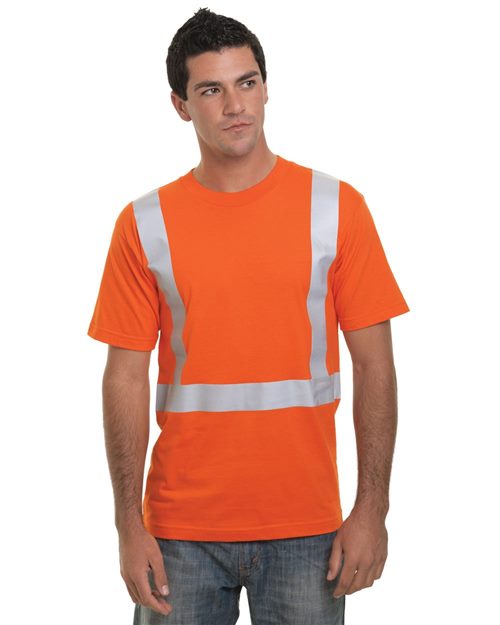 Bayside - USA-Made High Visibility Short Sleeve T-Shirt - 3751