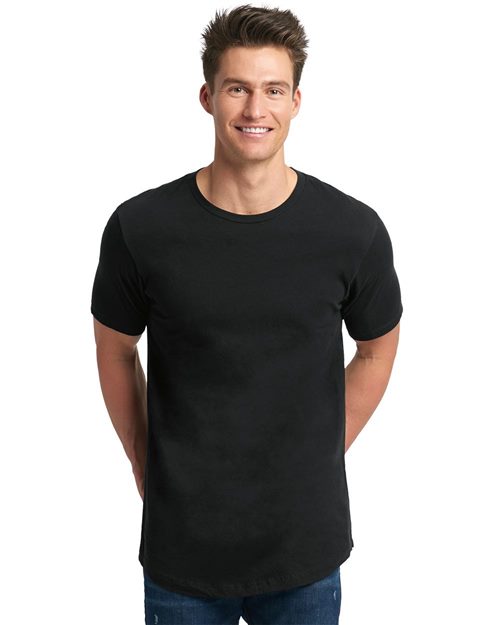 Next Level - Cotton Long Body Short Sleeve Crew - 3602