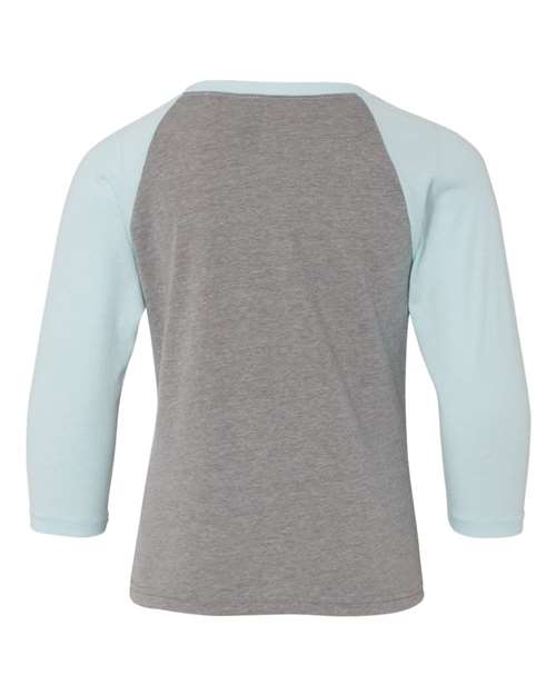 Next Level - Youth CVC Three-Quarter Sleeve Raglan - 3352