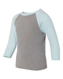 Next Level - Youth CVC Three-Quarter Sleeve Raglan - 3352