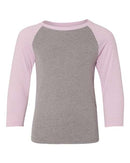 Next Level - Youth CVC Three-Quarter Sleeve Raglan - 3352