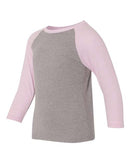 Next Level - Youth CVC Three-Quarter Sleeve Raglan - 3352