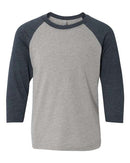 Next Level - Youth CVC Three-Quarter Sleeve Raglan - 3352