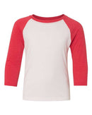 Next Level - Youth CVC Three-Quarter Sleeve Raglan - 3352