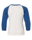 Next Level - Youth CVC Three-Quarter Sleeve Raglan - 3352