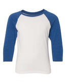 Next Level - Youth CVC Three-Quarter Sleeve Raglan - 3352