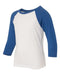 Next Level - Youth CVC Three-Quarter Sleeve Raglan - 3352