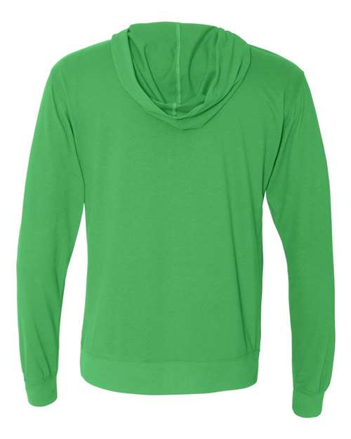 Next Level - Sueded Long Sleeve Hooded Full Zip - 6491