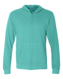 Next Level - Sueded Long Sleeve Hooded Full Zip - 6491