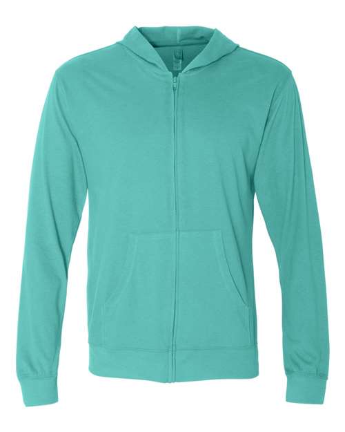 Next Level - Sueded Long Sleeve Hooded Full Zip - 6491