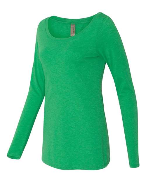 Next Level - Women’s Triblend Long Sleeve Scoop - 6731