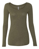 Next Level - Women’s Triblend Long Sleeve Scoop - 6731