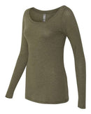 Next Level - Women’s Triblend Long Sleeve Scoop - 6731