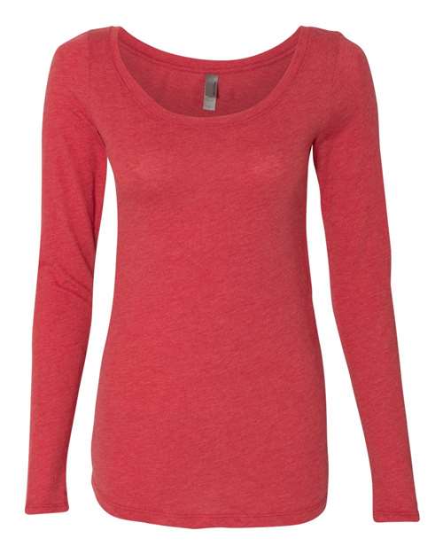 Next Level - Women’s Triblend Long Sleeve Scoop - 6731