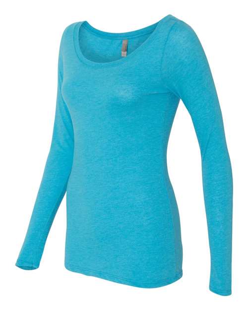 Next Level - Women’s Triblend Long Sleeve Scoop - 6731