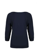 Next Level - Women's Terry Raw Edge Three-Quarter Sleeve Raglan - 6951