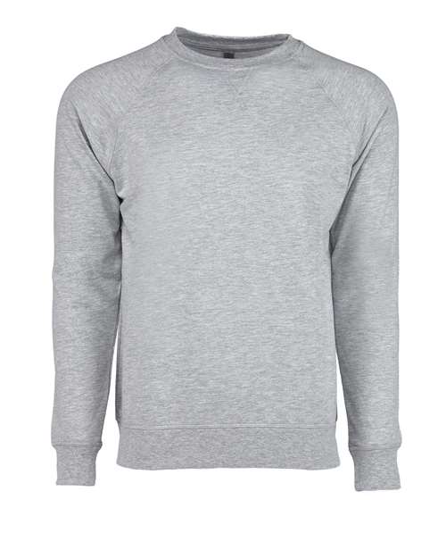 Next Level - The French Terry Raglan Crew - 9000